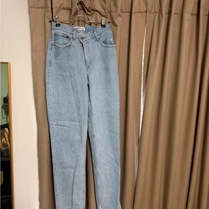Abercrombie & Fitch Light Blue Straight Leg Jeans
